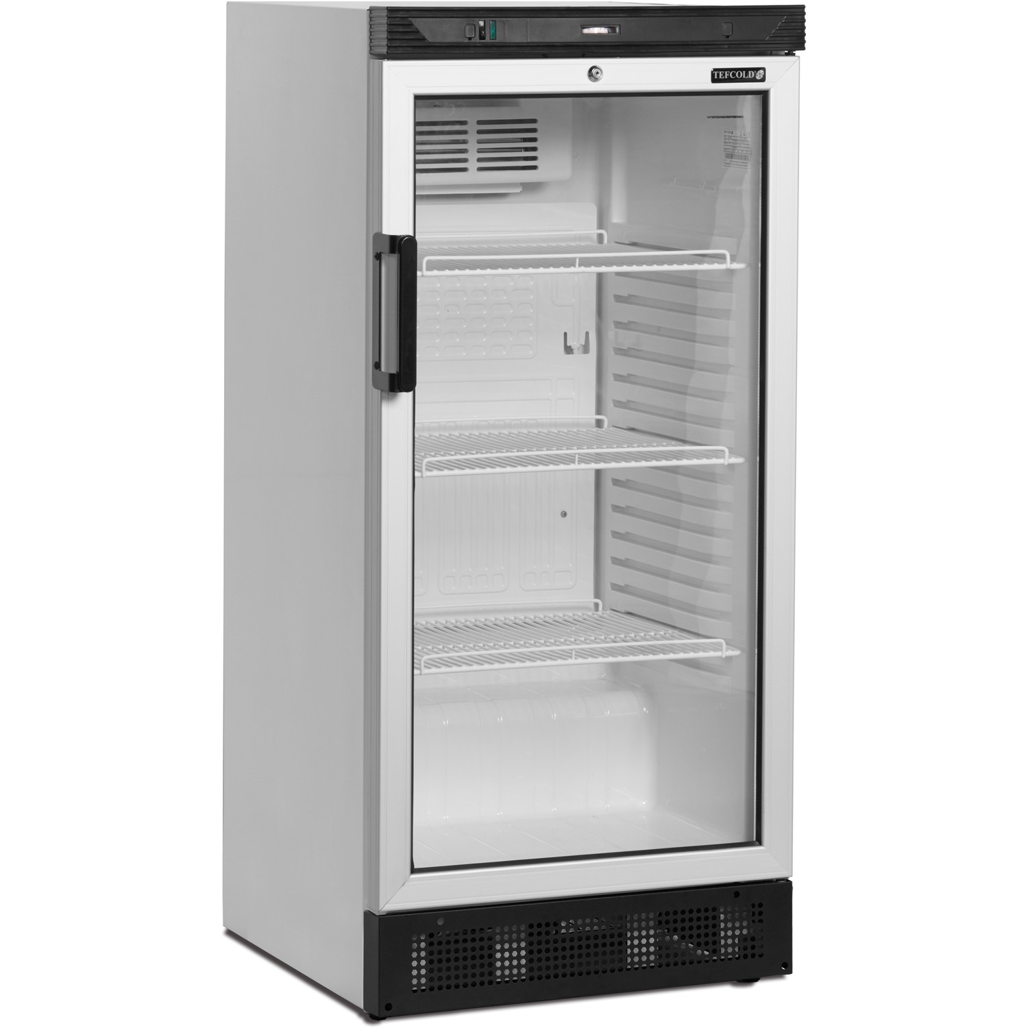 Chladicí skříň prosklené dveře FS 1220 | TEFCOLD