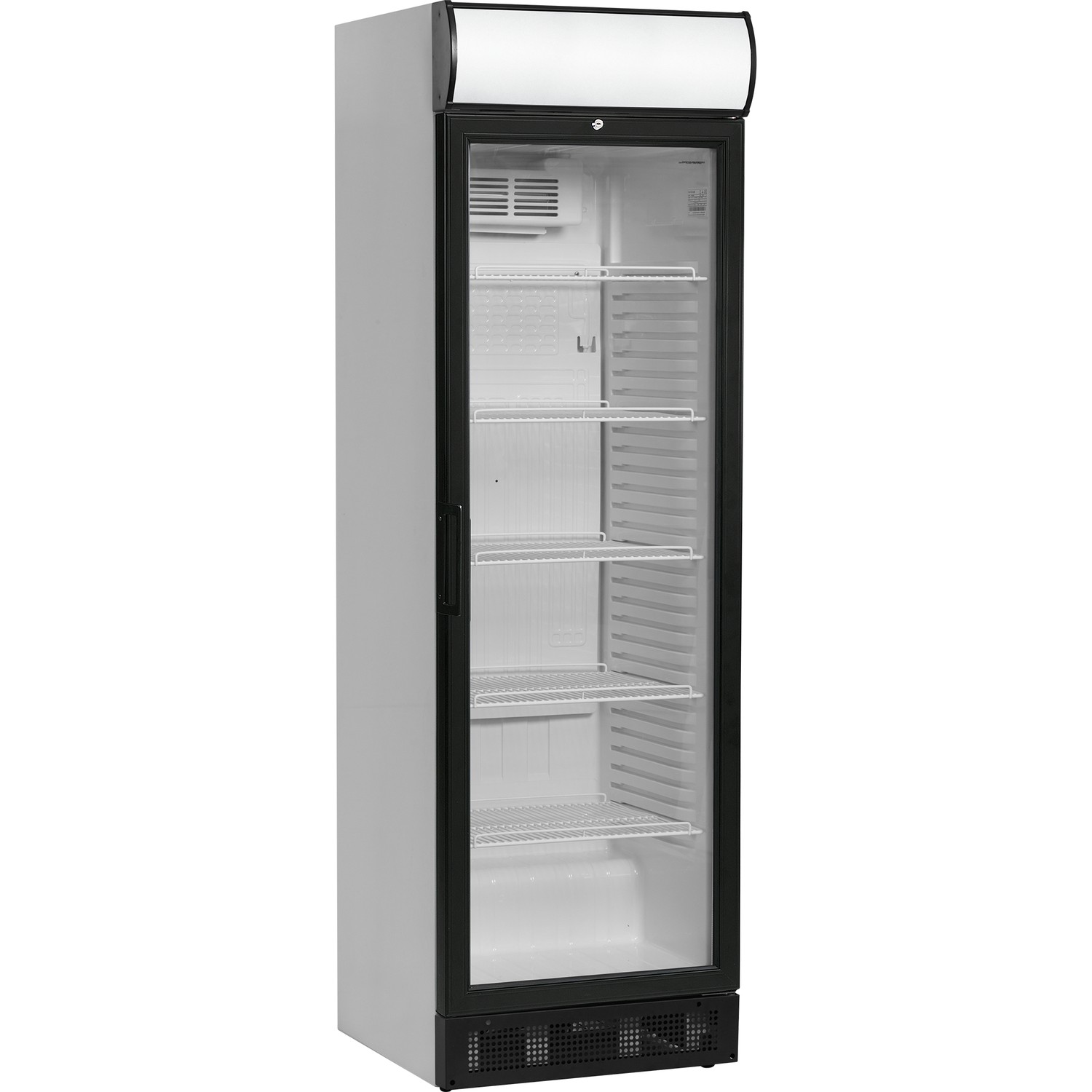 Chladicí skříň prosklené dveře SCU 1375 CP | TEFCOLD