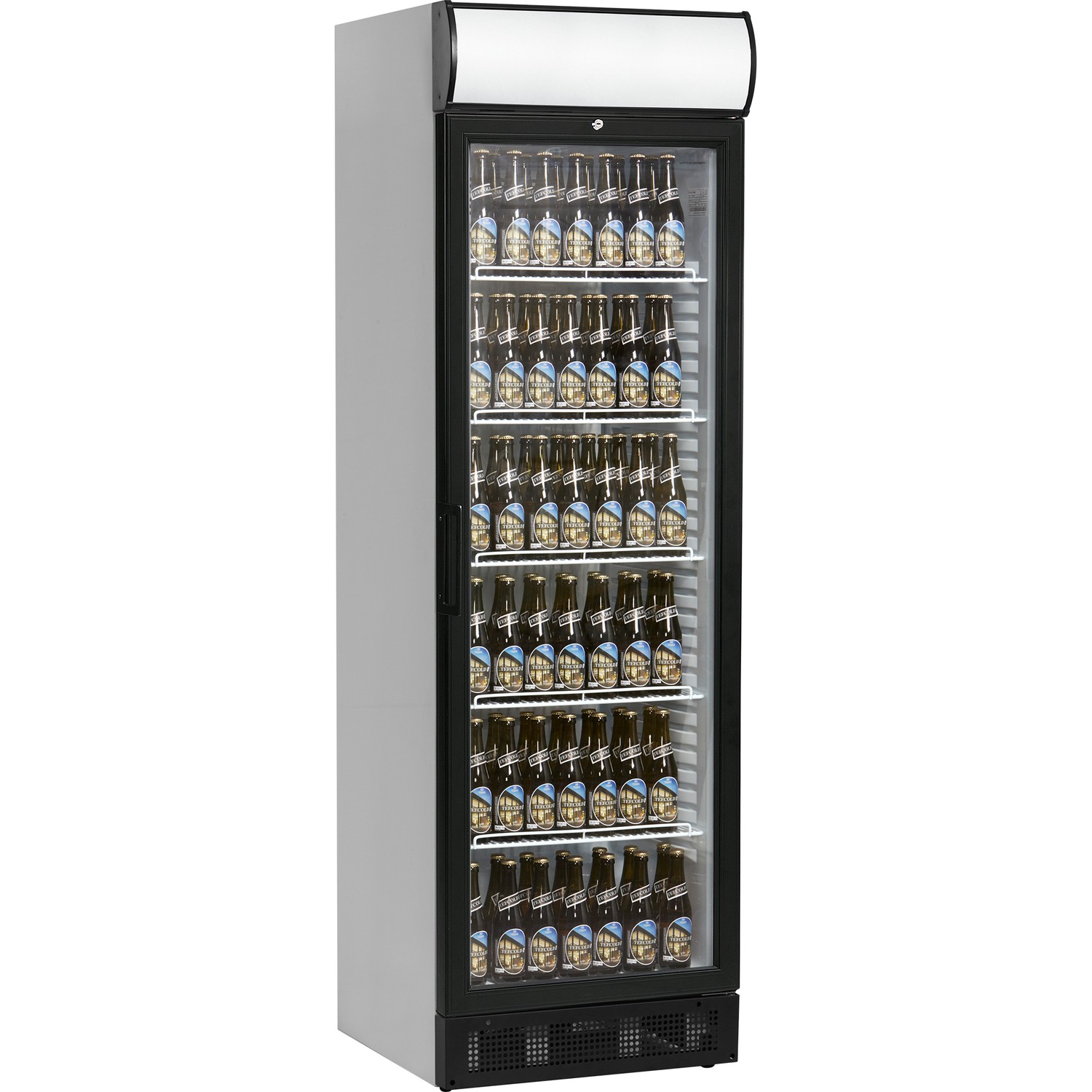 Chladicí skříň prosklené dveře SCU 1375 CP | TEFCOLD