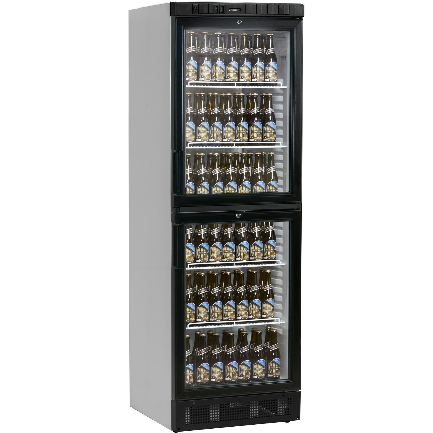 Chladicí skříň 2 prosklené dveře SCU 2375 | TEFCOLD