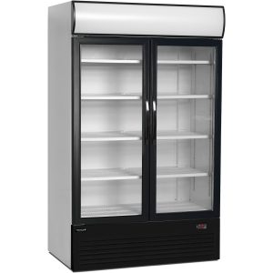 Chladicí skříň prosklené kř. dveře FSC 1200 H | TEFCOLD
