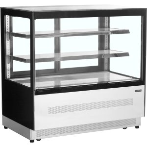 Chladicí vitrína cukrářská černá LPD 1200 F Black | TEFCOLD