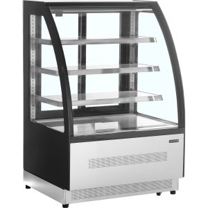 Chladicí vitrína cukrářská černá LPD 900 C Black | TEFCOLD