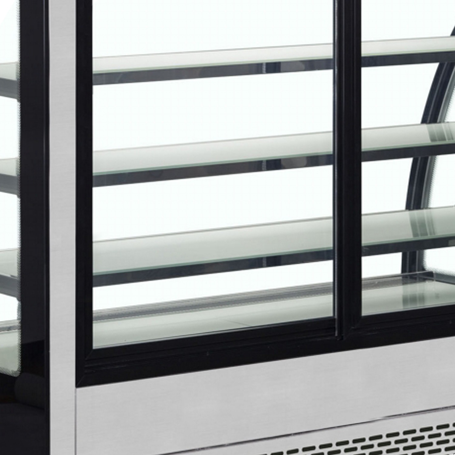 Chladicí vitrína cukrářská černá LPD 900 C Black | TEFCOLD