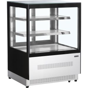 Chladicí vitrína cukrářská černá LPD 900 F Black | TEFCOLD