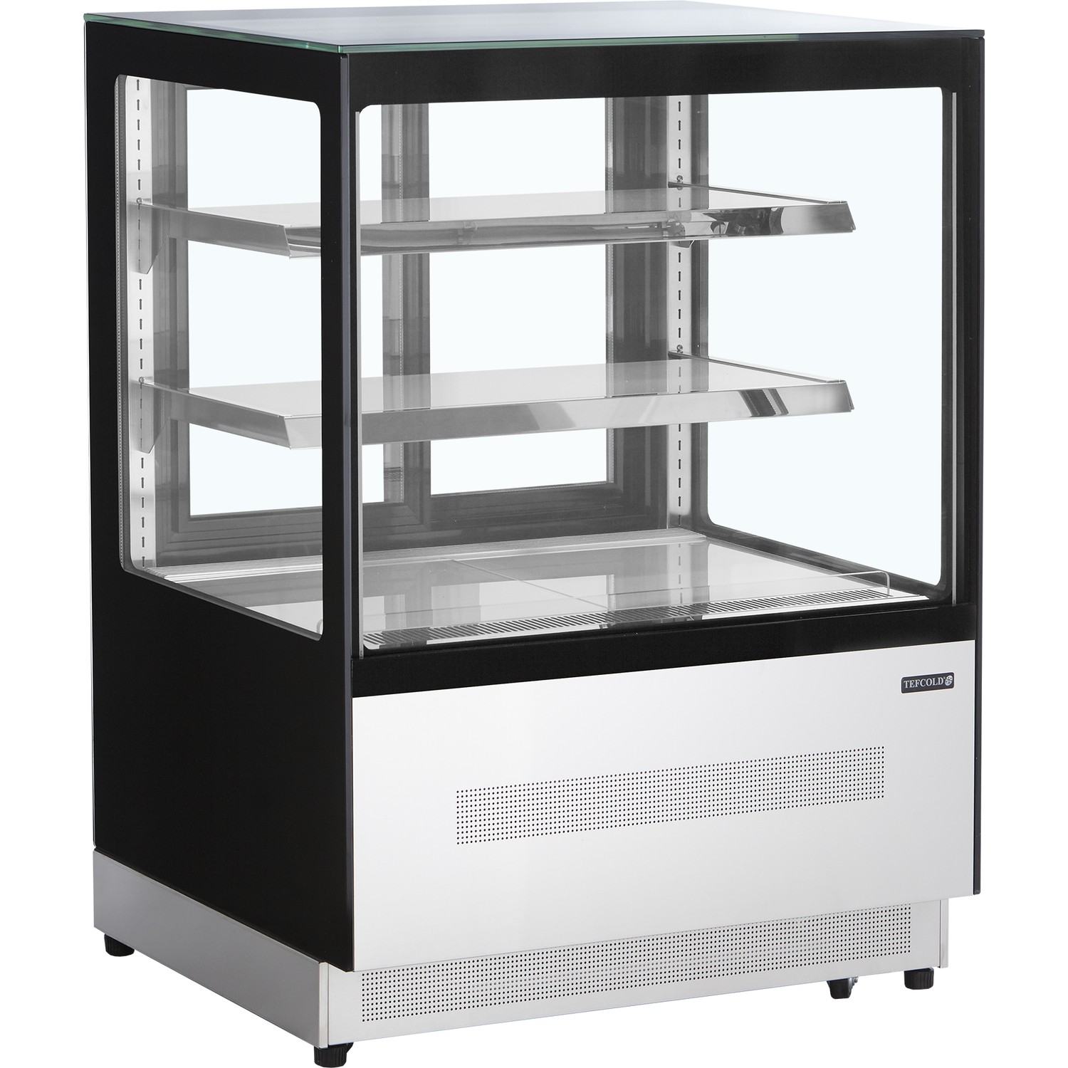 Chladicí vitrína cukrářská černá LPD 900 F Black | TEFCOLD
