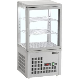 Chladicí vitrína stolní, šedá UPD 60 GREY | TEFCOLD