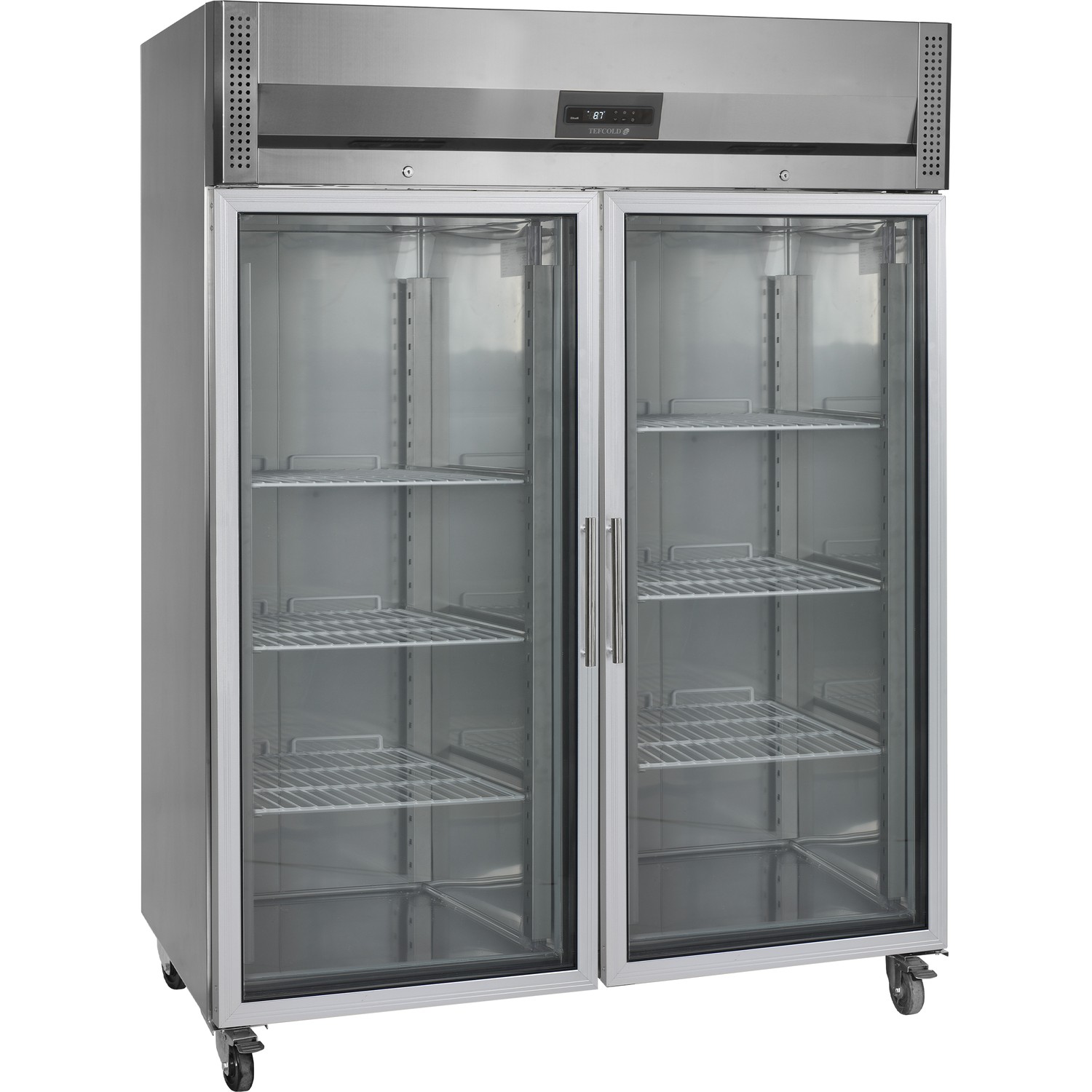 Chladicí skříň prosklené dveře GN2/1 RK 1420 G | TEFCOLD