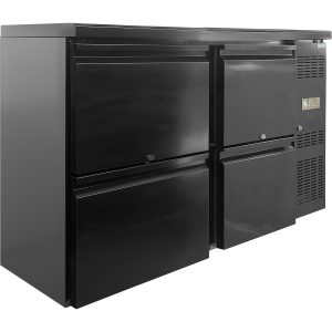 Minibar, zásuvkový, černý CBC240 | TEFCOLD