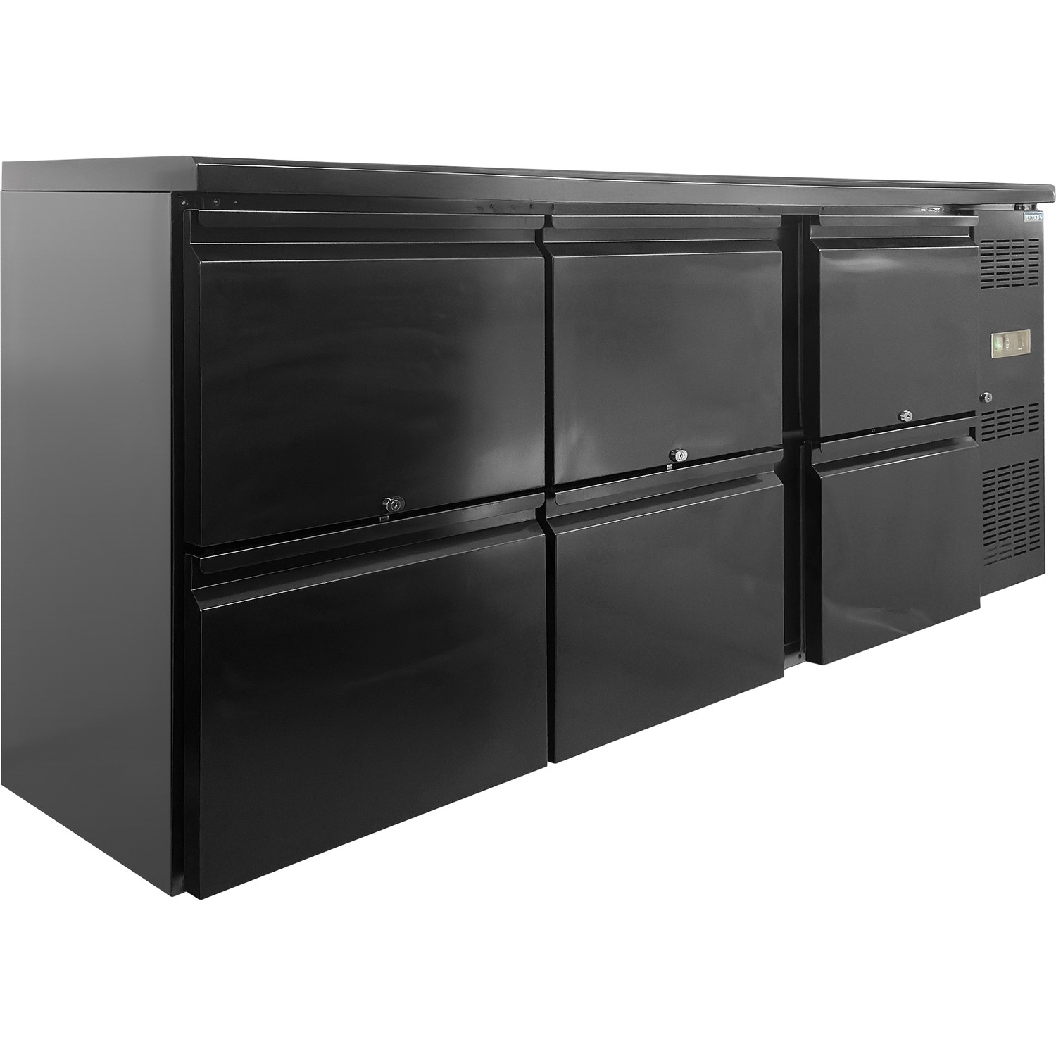 Minibar, zásuvkový, černý CBC360 | TEFCOLD