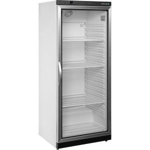 Chladicí skříň prosklené dveře, bílá UR 600 G | TEFCOLD