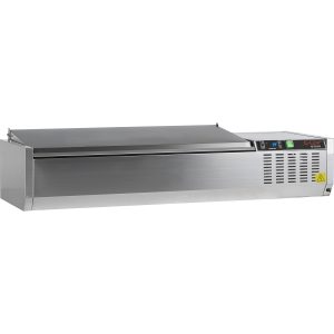 Stolní chladicí nástavba GVC33-120 S/S | TEFCOLD