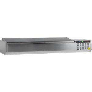Stolní chladicí nástavba GVC38-180 S/S | TEFCOLD