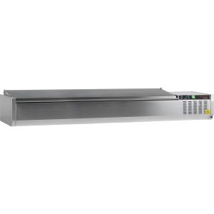 Stolní chladicí nástavba GVC38-200 S/S | TEFCOLD