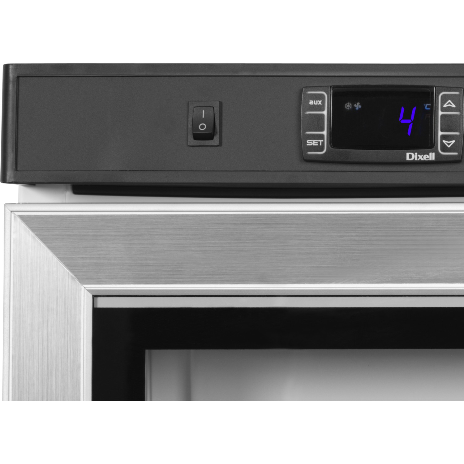 Chladicí skříň prosklené dveře, bílá UR 200 G | TEFCOLD