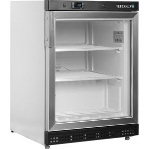 Mrazicí skříň prosklené dveře, bílá UF 200 G | TEFCOLD