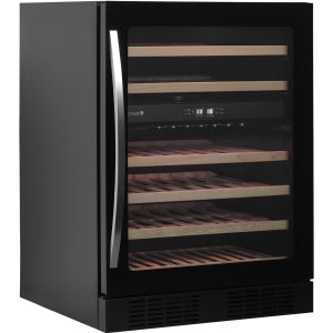 Černá duální bezrámová vinotéka TFW200-2F | TEFCOLD