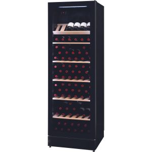 Chladicí skříň vhodná pro chlazení vína WFG 185 black | TEFCOLD