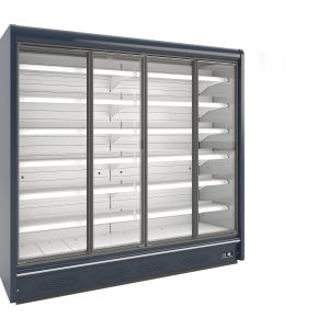 Chladicí vitrína přístěnná, kř. dveře York 210/80/200 DU | TEFCOLD