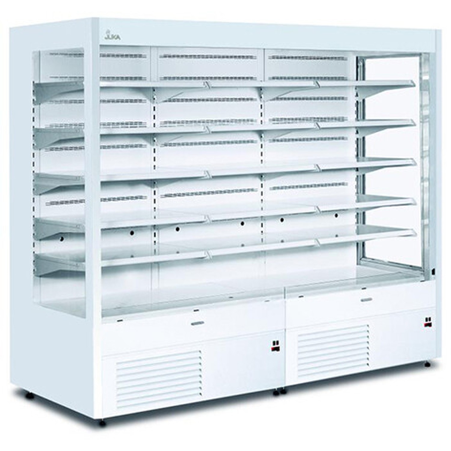 Chladicí vitrína přístěnná, kř. dveře Varna 250/80 DUZ | TEFCOLD