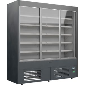 Chladicí vitrína přístěnná, kř. dveře Varna 190/60 DUZ mini | TEFCOLD