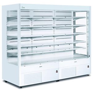 Chladicí vitrína přístěnná Varna 130/80 bez agregátu | TEFCOLD
