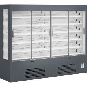 Chladicí vitrína přístěnná, posuv. dveře Varna 250/60 DP mini | TEFCOLD