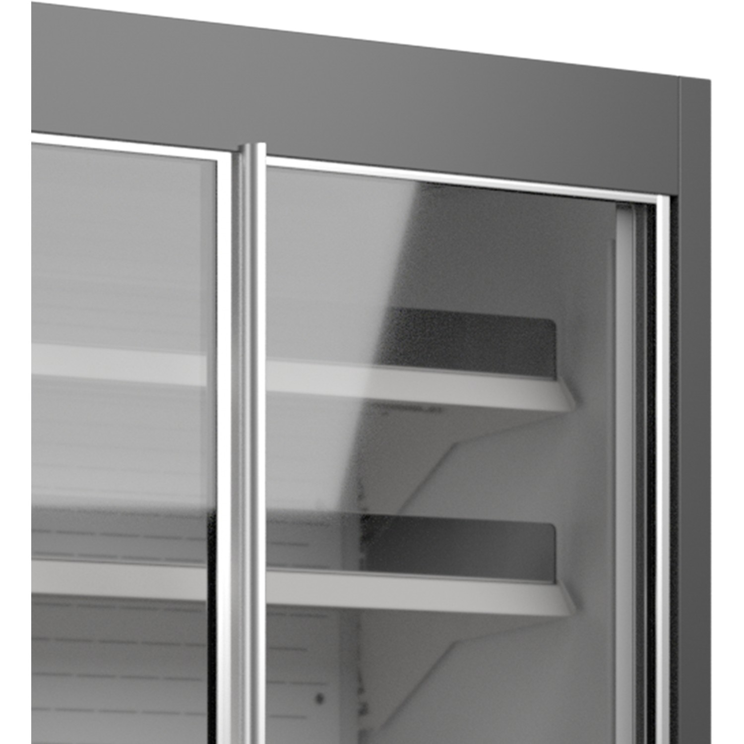 Chladicí vitrína přístěnná, kř. dveře Varna 210/60 DUZ mini | TEFCOLD