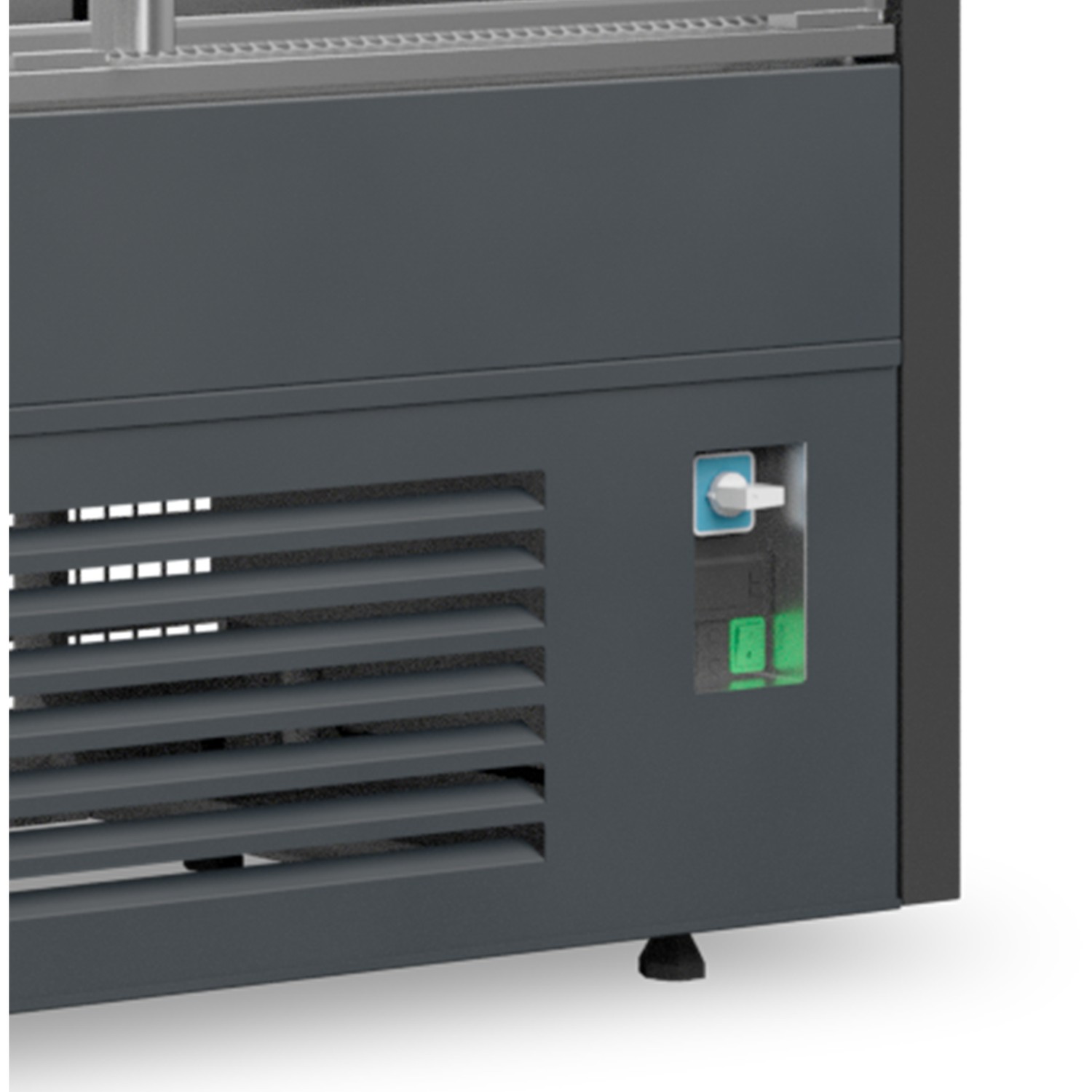 Chladicí vitrína přístěnná, kř. dveře Varna 210/60 DUZ mini | TEFCOLD