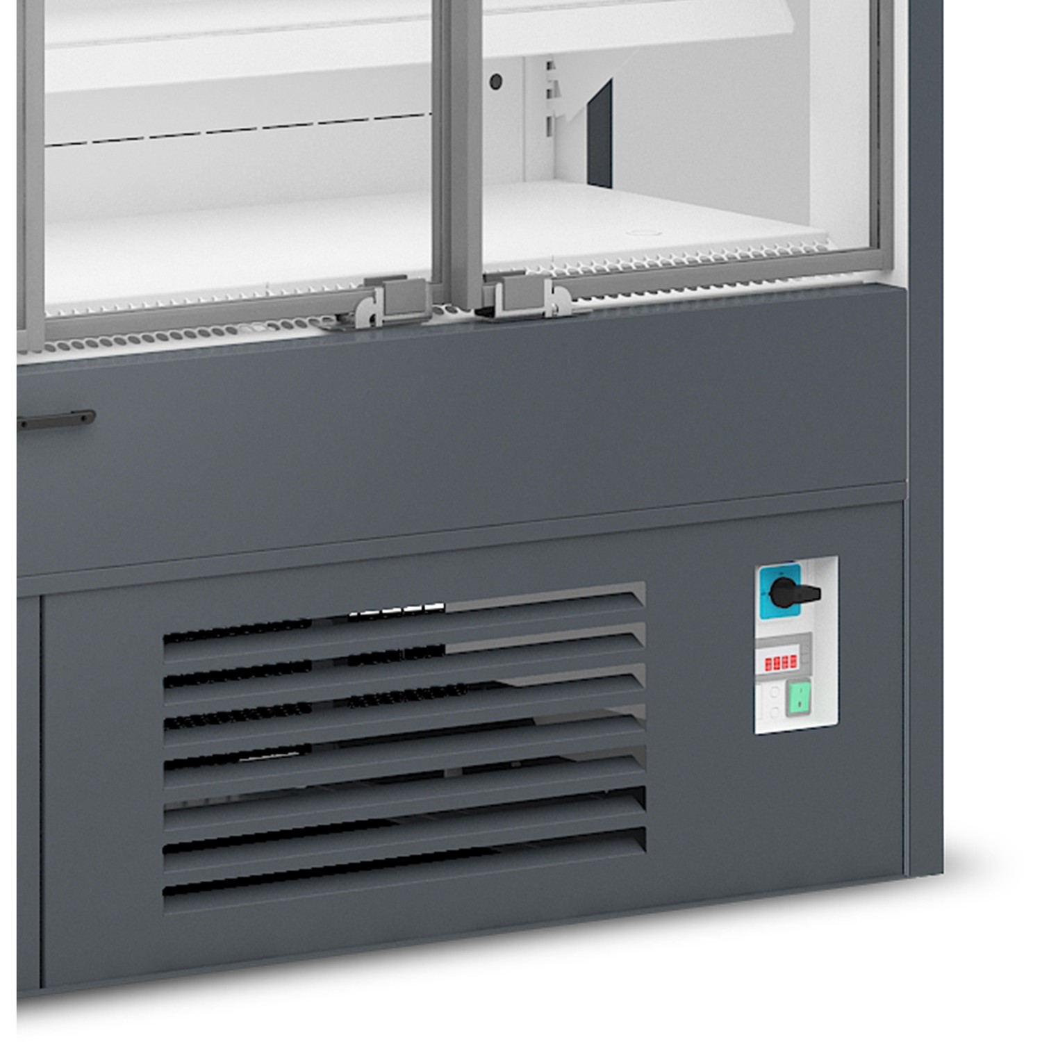 Chladicí vitrína přístěnná, posuv. dveře Varna 160/60 DP mini | TEFCOLD