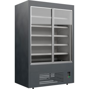 Chladicí vitrína přístěnná, kř. dveře Varna 130/60 DUZ mini | TEFCOLD
