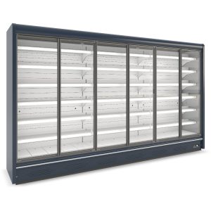 Chladicí vitrína přístěnná, kř. dveře York 385/70/200 DU | TEFCOLD