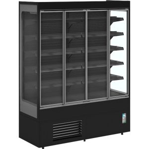 Chladicí vitrína přístěnná, kř. dveře Varna 190/80 DUZ | TEFCOLD