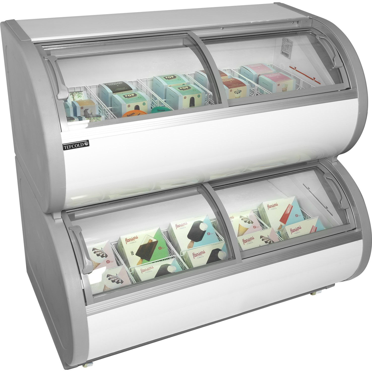 Dvouúrovňový distributor zmrzliny TD 500 | TEFCOLD