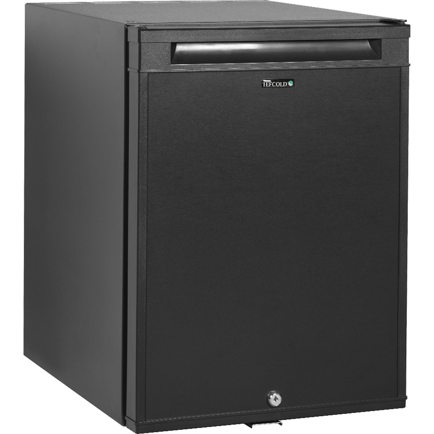 Minibar plné dveře, černé opláštění TM 45 C | TEFCOLD