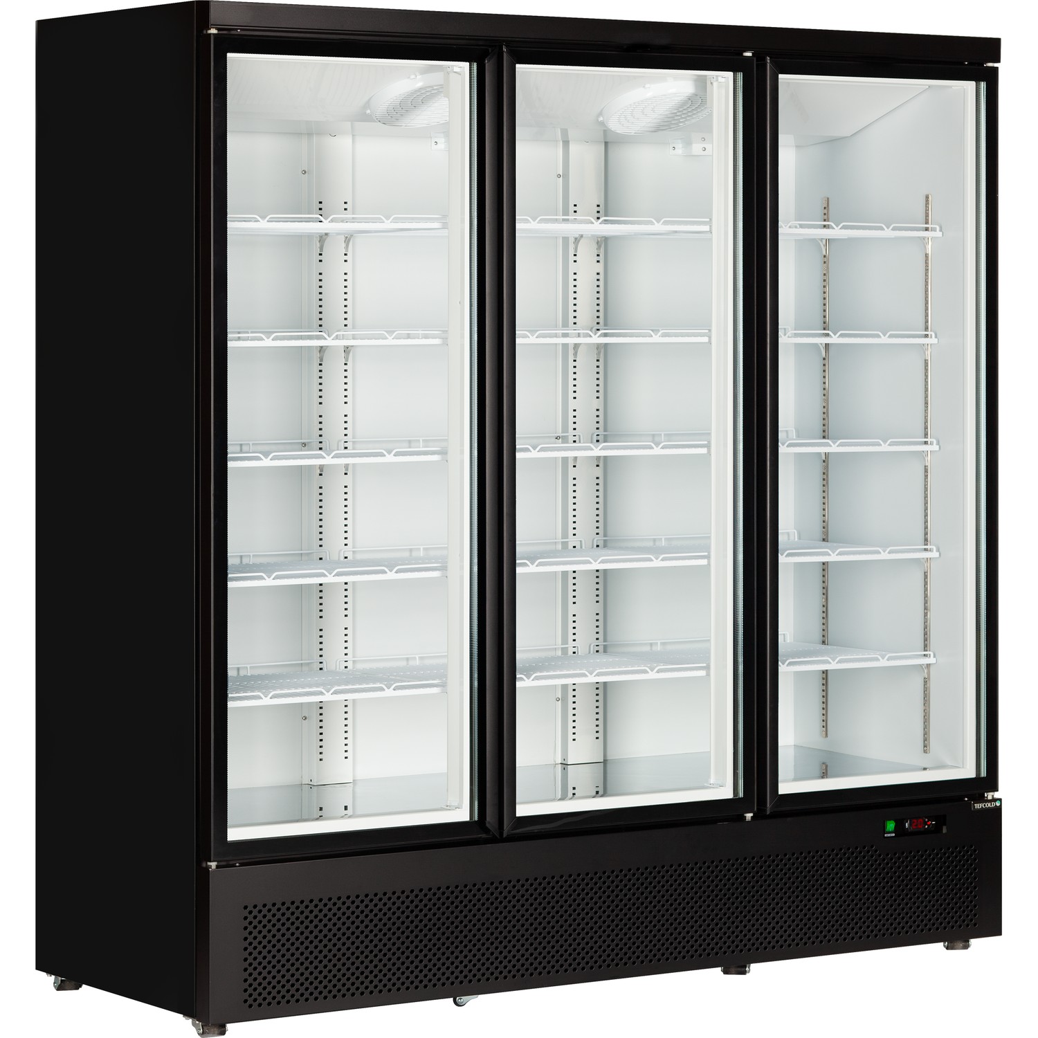 Chladicí skříň prosklené kř. dveře Atom Maxi C3DB | TEFCOLD