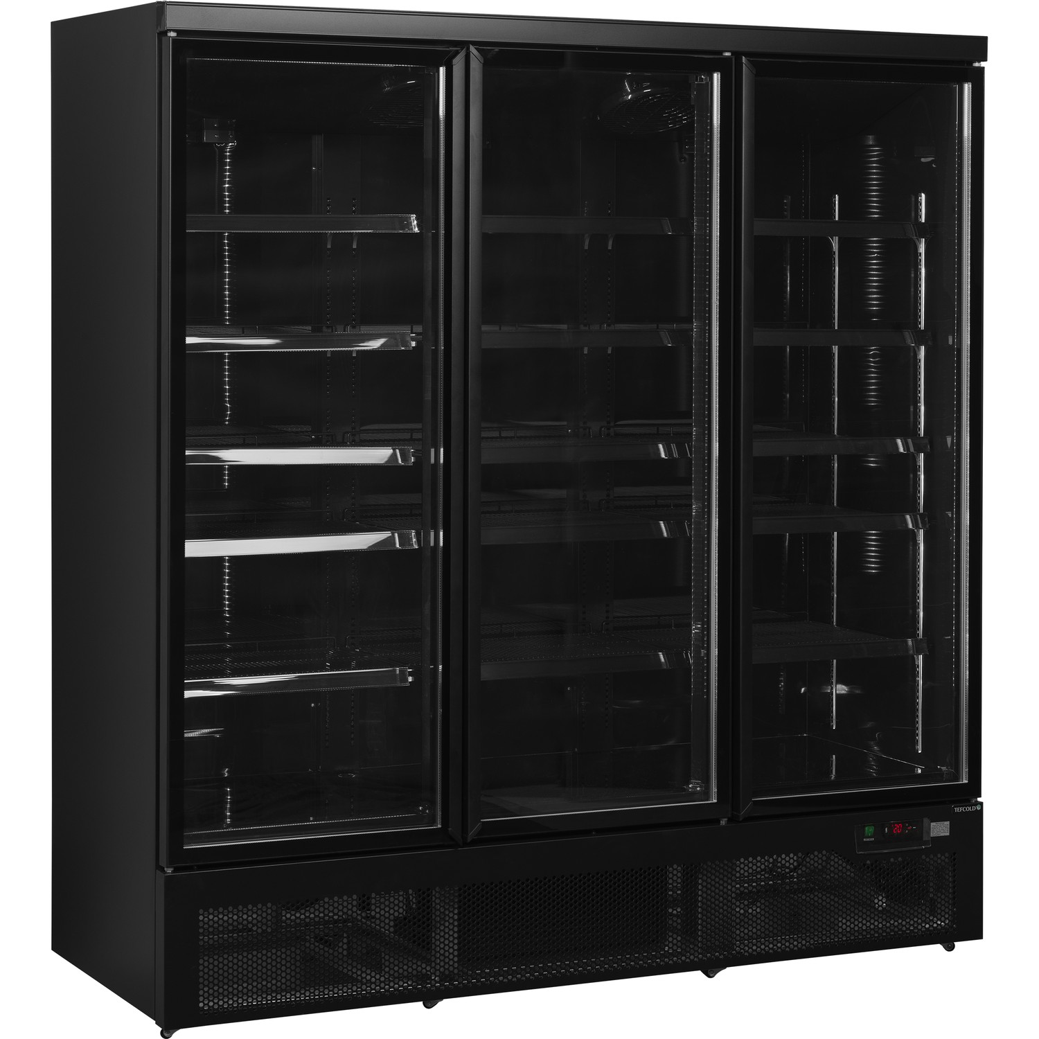 Chladicí skříň prosklené kř. dveře Atom Maxi C3DBB | TEFCOLD