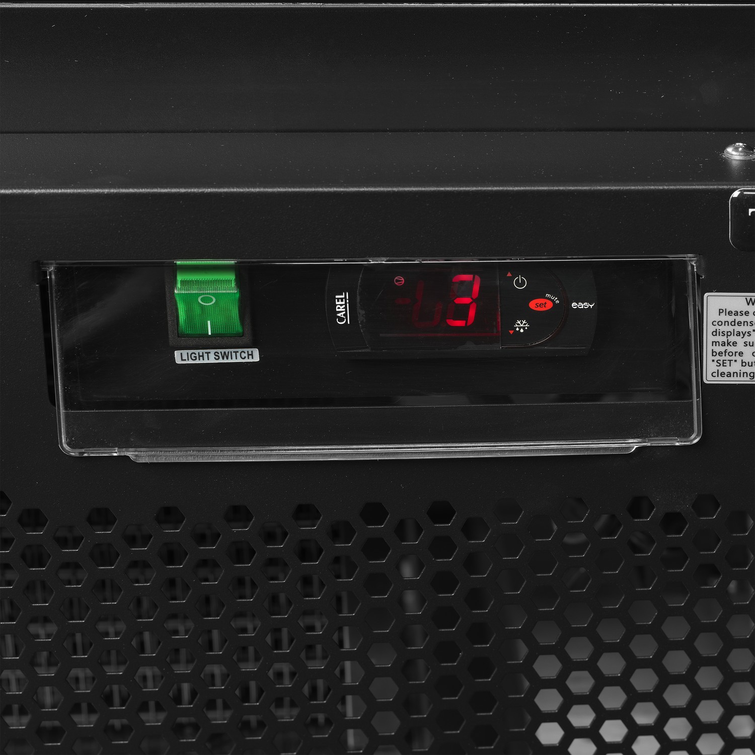 Chladicí skříň prosklené kř. dveře Atom Maxi C3DBB | TEFCOLD