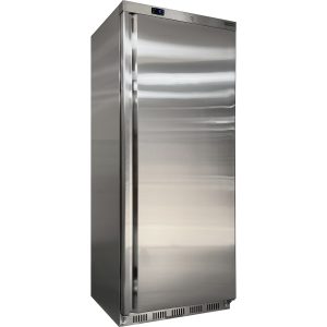 Chladicí skříň s plnými dveřmi, nerez UR 600 SS | TEFCOLD