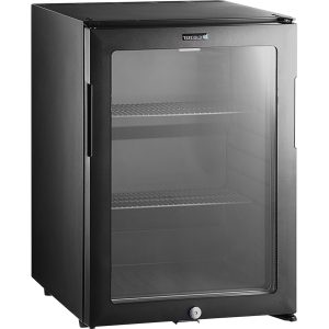 Minibar prosklené dveře, černá TM44G-1 | TEFCOLD