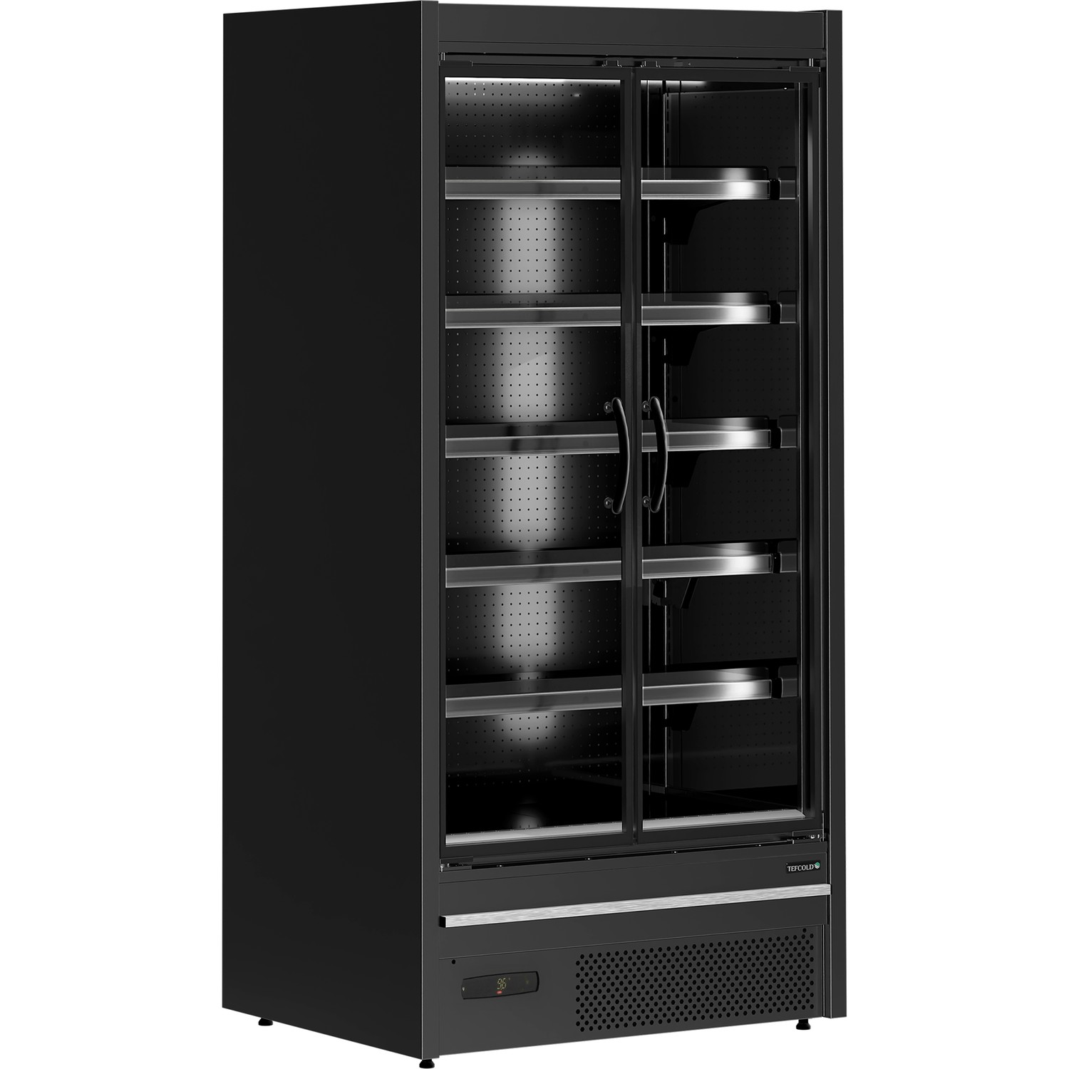 Chladicí vitrína přístěnná, kř. dveře MDCA 937 H8B | TEFCOLD