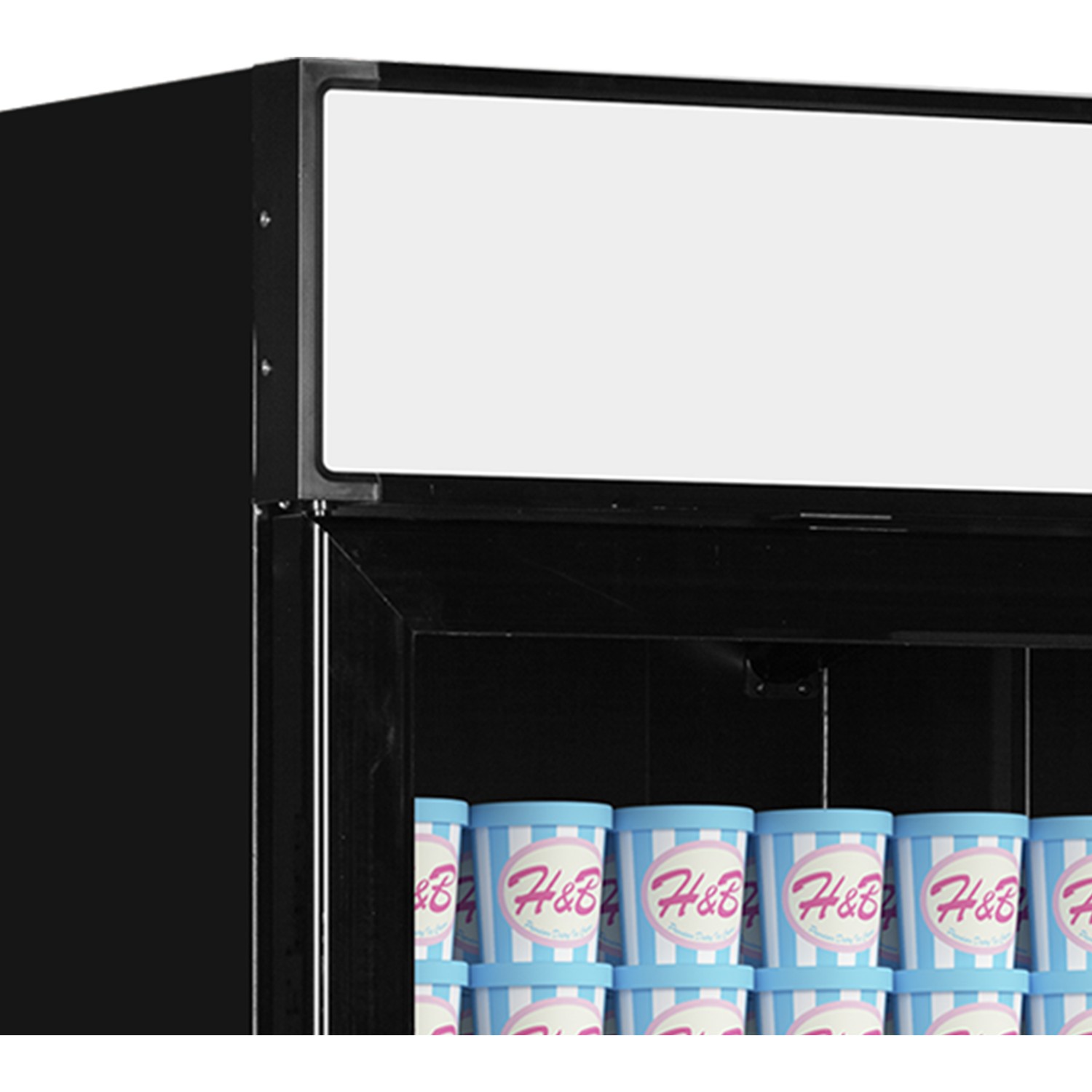 Mrazicí skříň prosklené dveře LGF2500B | TEFCOLD