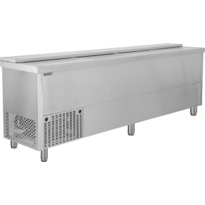 Pultová chladnička na láhve, nerez BHC250X1 | TEFCOLD