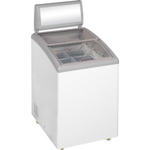 Pultová mraznička prosklené posuv. víko IDC152C-W1 | TEFCOLD