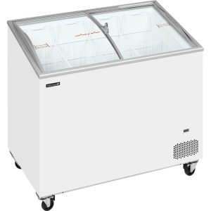 Pultová mraznička prosklené oblé víko IC302SCEB | TEFCOLD