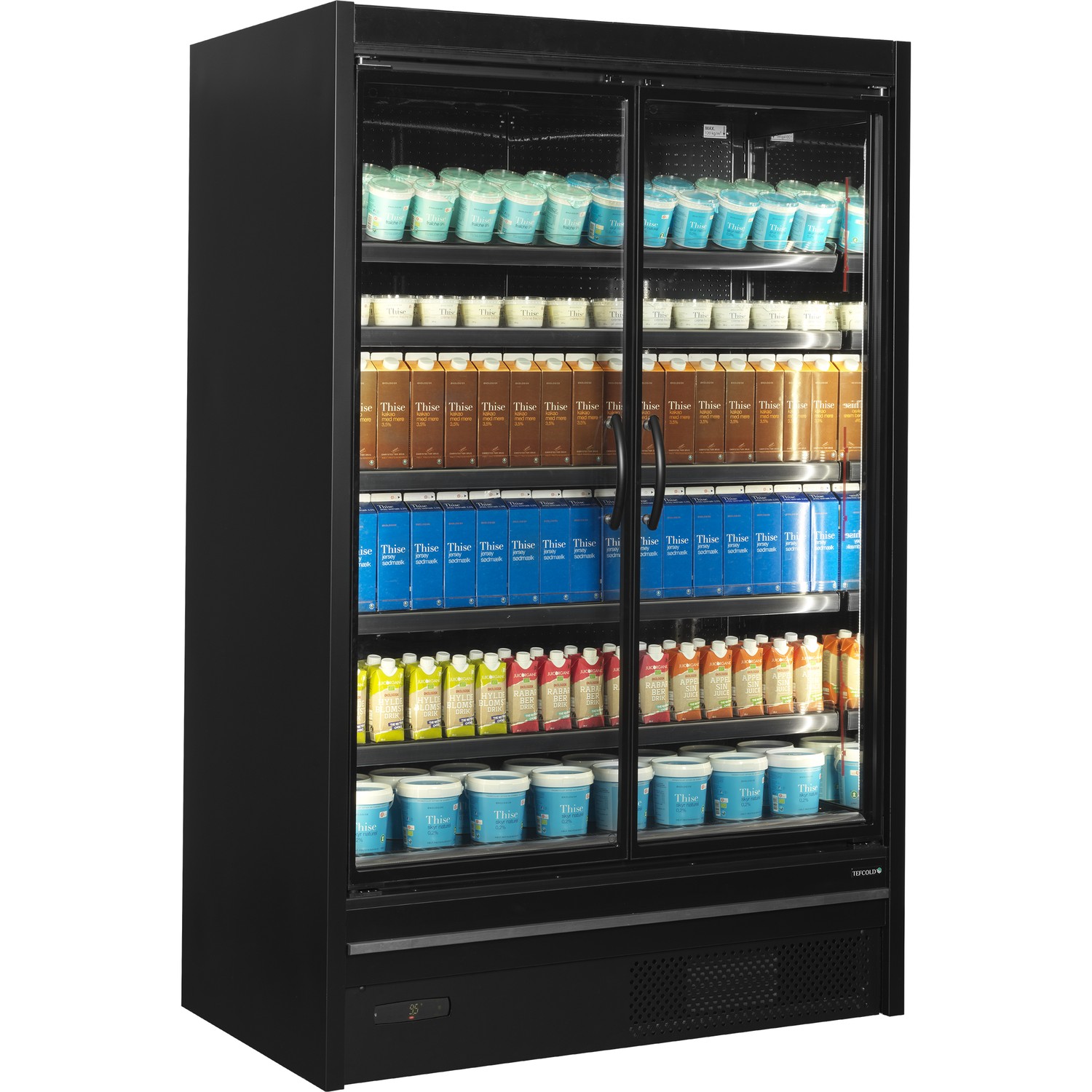 Chladicí vitrína přístěnná, kř. dveře MDCB1250HB | TEFCOLD