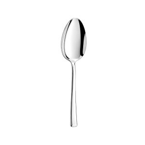 Elegantní dezertní lžička Oasis z lesklé nerezové oceli, délka 18,6 cm. Balení 12 ks.