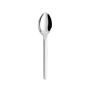 Elegantní dezertní lžička Chiara 17,8 cm s lesklým povrchem z nerezové oceli 18/10. Sada 12 kusů.