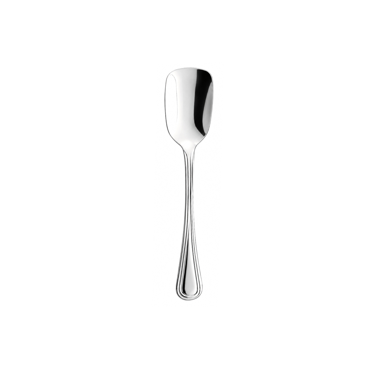 Elegantní zmrzlinová lžička Inglese 13,5 cm z nerezové oceli 18/0. Sada 12 kusů.