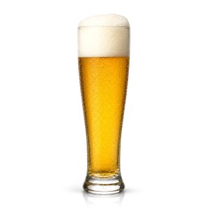 Vysoká štíhlá sklenice na pivo Ritzenhoff 500 ml s užší středovou částí.